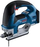 BOSCH GST18V-60CN 18V Brushless Connected Top-Handle Jig Saw, 3,800 SPM, LED Light, Tool-free Blade Change (Bare Tool)