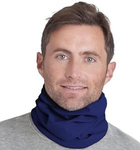 Tough Headwear Winter Neck Gaiters For Men & Women, Fleece Neck Gaiter, Fleece Neck Warmer, Ski Gaiter - Reversible