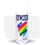 kobe Glossy White Acrylic Aerosol Multipurpose Spray Paint for Art and Craft, Metal, Wood, Wall, Vinyl, Plastic, Fiberglass, Designer Spray Paint 400ml