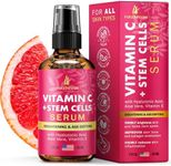 InstaSkincare Vitamin C Serum for Face and Eyes with Hyaluronic Acid and Vitamin E - Anti Aging, Even Skin Tone -Pure Vitamin C Serum 2 Oz