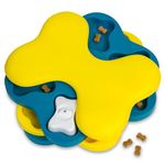 Outward Hound Nina Ottosson Dog Tornado Puzzle Toy – Stimulating Interactive Dog Game for Dispensing Treats (67332), Blue