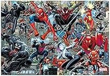 Buffalo Games - Spider-Verse - 2000 Piece Jigsaw Puzzle for Adults Challenging Puzzle Perfect for Game Nights - 2000 Piece Finished Size is 38.50 x 26.50