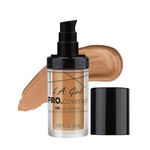 L.A Girl HD Pro Liquid Matte Foundation for Face Makeup - Nude Beige, Matte & Poreless Ultra Blendable Liquid, Full Coverage & Long Lasting Glow, Natural Finish Infallible, Vegan & Cruelty - 28ml