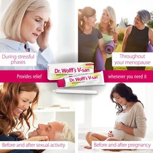 Dr Wolff V-San Vaginal Moisturising Cream 50g