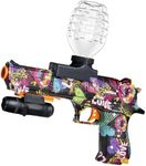 Anstoy Automatic Gel Ball Blaster, Light Waterproof Splatter Ball Blaster Gelfire Toy with Gel Rounds, Sight & Eyewear for Orby Outdoor Shooting Game Party Gift Ages 14 & Up - PoP