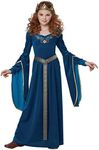 Medieval Princess Girls Costume Large