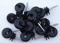 NANDEYIBI 100 x Electric Fencing Ring Insulators