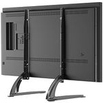 ELIVED Universal Table Top TV Stand for Most 32 to 70 inch LCD LED Plasma Flat Screen TVs, TV Base Height Adjustable Leg Stand Holds up to 88 lbs, VESA up to 800x600mm, YD1024