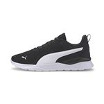 PUMA Unisex Anzarun Lite Sneakers, Puma Black-Puma White, 8 UK