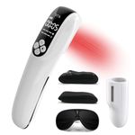 KTS Handheld Red Light Therapy Device for Pain Relief, 12 x 650nm&4 x 808nm Infrared Light Therapy, Portable Red Light Therapy for Joint Muscle Knee Back Shoulder Reliever