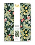 V&A Leicester Wallpaper Design A5 Luxury Notebook (14.8 x 21 cm)