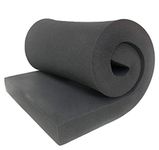 AKTRADING CO. 2" H X 24" W X 72" L CertiPUR-US Certified Rubber Foam Sheet Cushion (Seat Replacement, Upholstery Sheet, Foam Padding, Acoustic Foam Sheet)