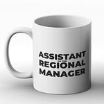 BWW Print - Assistant (to The) Regional Manager - Funny The Office - Gift Mug, Ceramic, 11fl.oz.