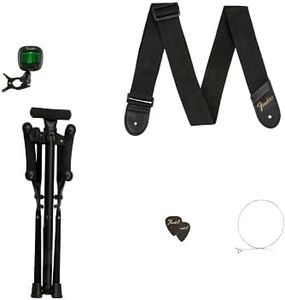 Squier Stratocaster Electric Guitar Starter Pack – Beginner Bundle