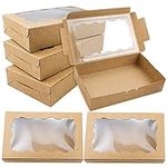 BILLIOTEAM 30 Pack Kraft Cookie Box