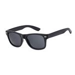 Kids Sunglasses Girls Boys Children Classic Style Shades UV 400 Protection (Black & Black Lens)