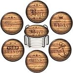 Britimes Set of 6 Coaster for Drink