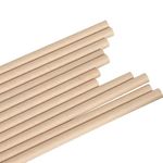 [1000 Pack] Kraft Paper Straws | 7.75" Length, Eco Friendly, Extra Durable, Biodegradable & Ink Free Disposable Straws - Bulk/Wholesale Straws | EnvoWise