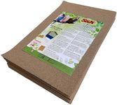 S&X Gravel Paper for Bird Cage 60-Pack 17” x 11” Bird Cage Liner, Thick Sandpaper Sheets Bird Cage Liners Disposable