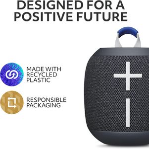 Ultimate Ears Wonderboom 4 Portable Bluetooth Speaker – Black