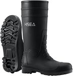 HISEA Men's Steel Toe Work Boots PV