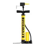 Mini Bike Pump, Bike Pump Portable, Bike Tire Inflator, Bicycle Hand Air Pump with Presta and Schrader, Ball Pump Inflator Bicycle Floor Pump Suitable for Balls, Road and Mountain Bikes 120PSI