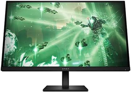 HP OMEN 27q Gaming Monitor | 27'' QHD IPS 165hz | Gaming Console Compatible | 2x HDMI 2.0 | 1x DisplayPort 1.4 | AMD FreeSync Premium | Tilt Pivot & height adjustments | VESA Mountable | Black