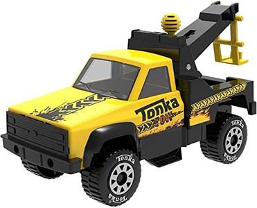 Tonka 06036 Steel Classics Tow Truck, Construction Truck Toy for Children, Kids Construction Toys for Boys and Girls, Interactive Vehicle Toys for Creative Play, Toy Trucks for Children Aged 3 +