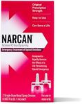 NARCAN Nasal Spray 4 mg, Emergency Treatment of Opioid Overdose, 2 Single-Dose Devices