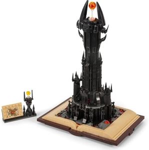 GOTIMON 3D Puzzle Building Blocks Set, 969 Pcs Dark Tower Model Building Kit for Architecture Model Display, GT01