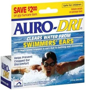 Auro-Dri Swimmer`s Ear Liquid 1 OZ (Pack of 2)