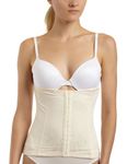 Maidenform Women's MAIDENFORM WAITNIPER JAQUARD Plain Waist Clinchers, Beige, UK 14 (Manufacturer size: L)