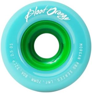 Blood Orange Morgan Pro Series Freeride Longboard Wheel [All Durometers & Colors] (80a - Seafoam, 70mm)
