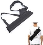 TOPARCHERY 3-Tubes 4-Tubes Hip Arrow Quiver Waist Hanged Carry Bag Oxford Cloth Hip Hunting Training Arrow Holder Adjustable Bow Belt Target Quiver for Back (3-Tubes)