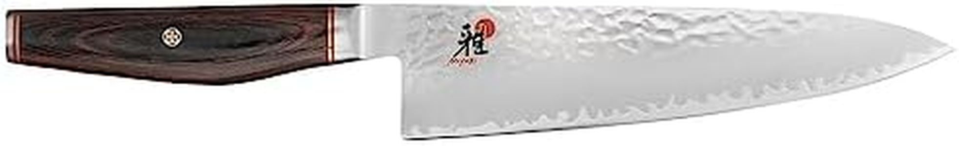 Miyabi Gyutoh 234073-201-0 Chef's Knife, Steel, 200 mm, Silver/Brown, 37.5 x 7.6 x 2.9 cm
