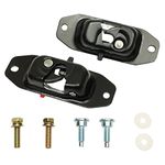 Tailgate Latch Kit, Compatible with 2007-2018 Chevy Silverado & GMC Sierra 1500 2500 3500 HD, Rear Left Driver & Right Passenger Liftgate Key Latch, with Tail Gate Striker Bolts