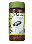 CAF-LIB Organic Blend | Coffee Substitute | Caffeine Free Alternative | Natural & Organic | Grain Beverage | Barley & Chicory | Perfect for Day or Night | 150g