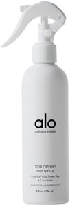 ALO Total Refresh Yoga Mat Cleaner | Green Tea & Cucumber Extract to Refreshen Mats | All-Natural Essential Oils Remove Sweat and Surface Impurities | Eucalyptus-Lavender Scent | 8oz
