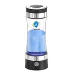 Hydrogen Water Bottle Generator with Beautiful LED Indicator,Content Up to PH of 7.5-9.0 Hydrogen Water Generator, Hydrogen Water bottle Maker with SPE Membrane for Sports and Travel