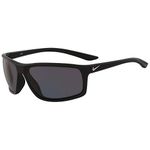 Nike EV1114-001 Adrenaline P Sunglasses Matte Black/Silver Frame Color, Polarized Grey Lens Tint