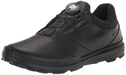 ECCO Mens BiomHybrid3 1558 Black Golf Shoe - 11 UK (15585411001)