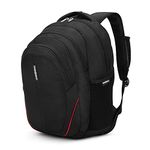 Swiss Gear Under Seat Size Backpack for Laptop - Holds Up to 15.6-Inch Laptop, Black