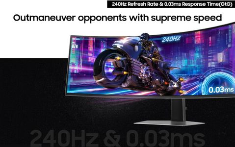 Samsung Odyssey 49" OLED Gaming Monitor – Ultra-Wide Display