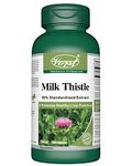 VORST Milk Thistle 80% Silymarin with 25:1 Extract Ratio (3750mg Raw Extract Equivalent) 120 Capsules | Supplement For Natural Liver Cleanse & Gallbladder Detoxification and Health | Powder Pills | 1 Bottle