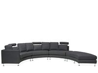 Sectional Sofa With Ottomans