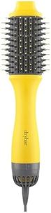 Drybar Double Shot Oval Blow-Dryer Brush | 2.4-inch Hot Air Brush For Voluminous Waves | Less Frizz, More Shine and Smooth Blow-Dry with Ionic Technology | 2-in-1 Hair Dryer and Styler