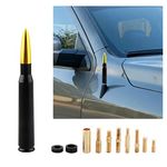 EKALA Automotive Antenna Bullet Antenna Universal Car Antenna for Truck (Gold)