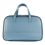 Nautica Duffle Bag for Travel | Stylish Leatherette Luggage | Compact and Comfortable for Travelling | Suitable for Men's and Women's One Size Blue 15cms