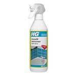 HG Mould Remover Foam Spray, Mould Spray & Mildew Cleaner, Removes Mould Stains From Walls, Tiles, Bathroom Seals & More - 500ml