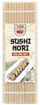 NOURCERY Yuuki All Natural Bamboo Sushi Rolling Mat (100% Authentic Sushi Rolling Mat - 9 Inch X 9 Inch | Make Sushi At Home, Bamboo Makisu)